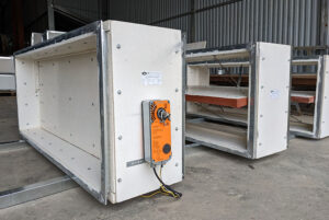Van chặn lửa MFD tiêu chuẩn EI 90 sử dụng động cơ Belimo