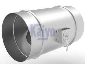 Van gió VCD tay gạt tròn dùng trong hệ thống HVAC