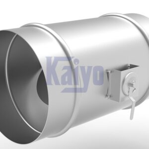 Van gió VCD tay gạt tròn dùng trong hệ thống HVAC