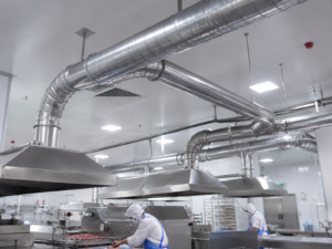 Ứng dụng của ống gió inox và ống gió mạ kẽm