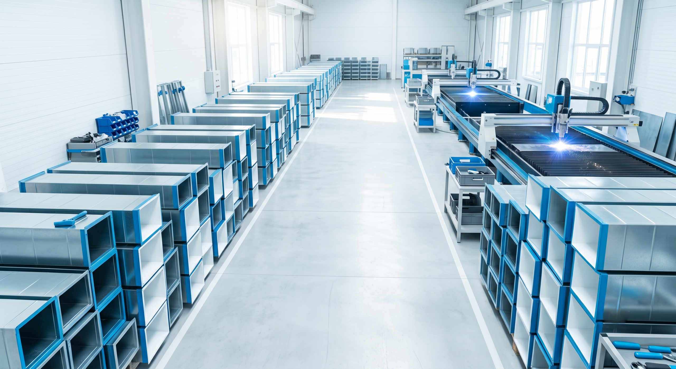 Gia công và sản xuất ống gió, cửa gió và phụ kiện HVAC
