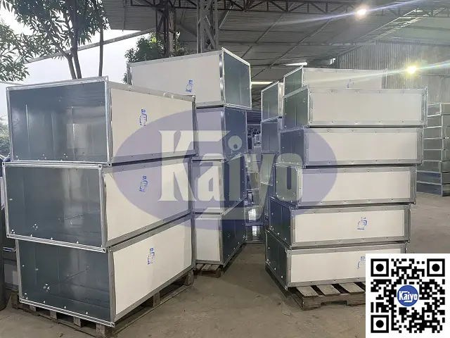 Ống gió chống cháy EI tại xưởng sx Kaiyo