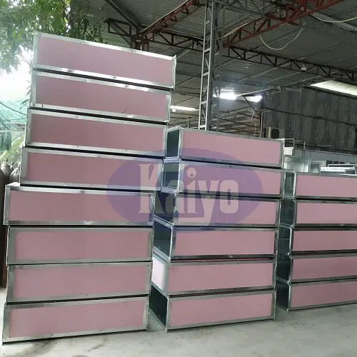 Ống gió vuông chống cháy EI